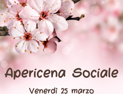 Apericena Sociale al Papacqua il 25 marzo!